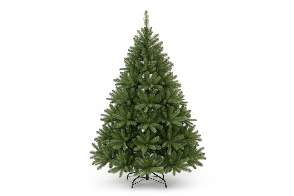 Цвят Зелено
Диаметър х Височина 0.9x1.50m
Вид елха Зелено
Тип на елхата Класическо
Размери на елхата Средно(130-185cm) на бял фон